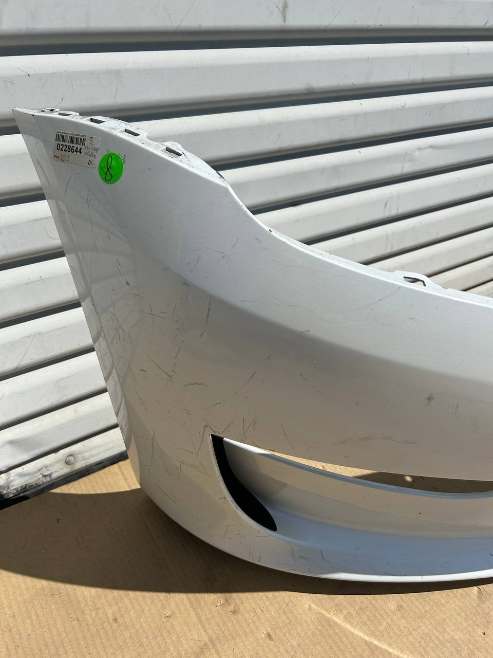 ✅2017-2023 Tesla Model 3 Front Bumper Cover White No Sensor OEM