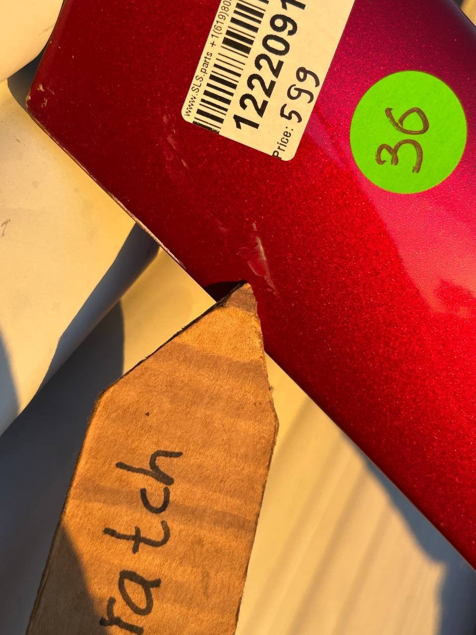 ✅ 2021+ OEM Tesla Model X Rear Tailgate Liftgate Trunk Hatch Lid Red