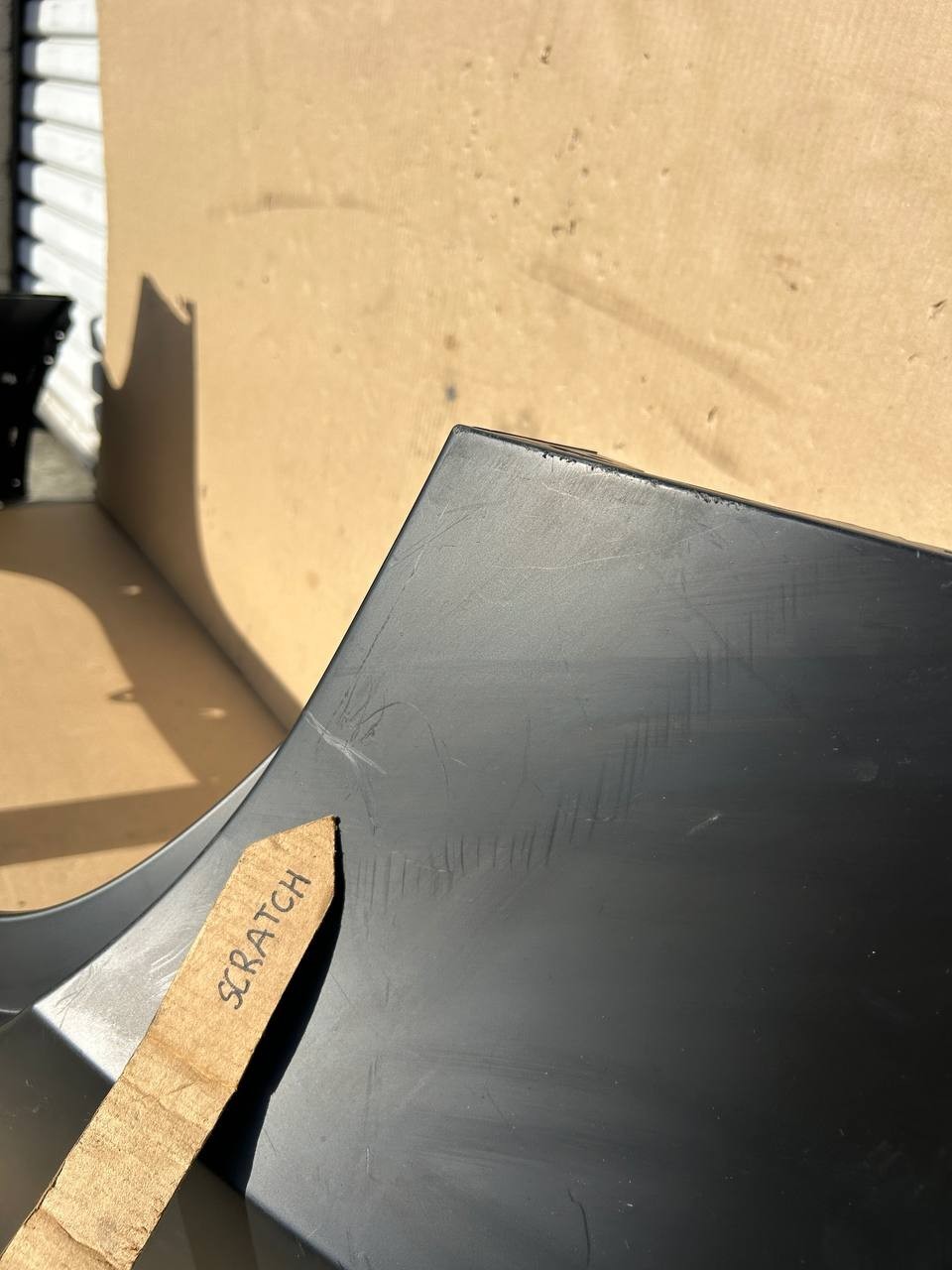 ✅NEW! 20-23 Tesla Model Y Rear Bumper Cover Gray w/ Sensor Holes OEM /scratches