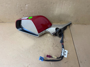 ✅ 17-20 Model 3 Left Exterior Rear View Door Mirror Red 1110777