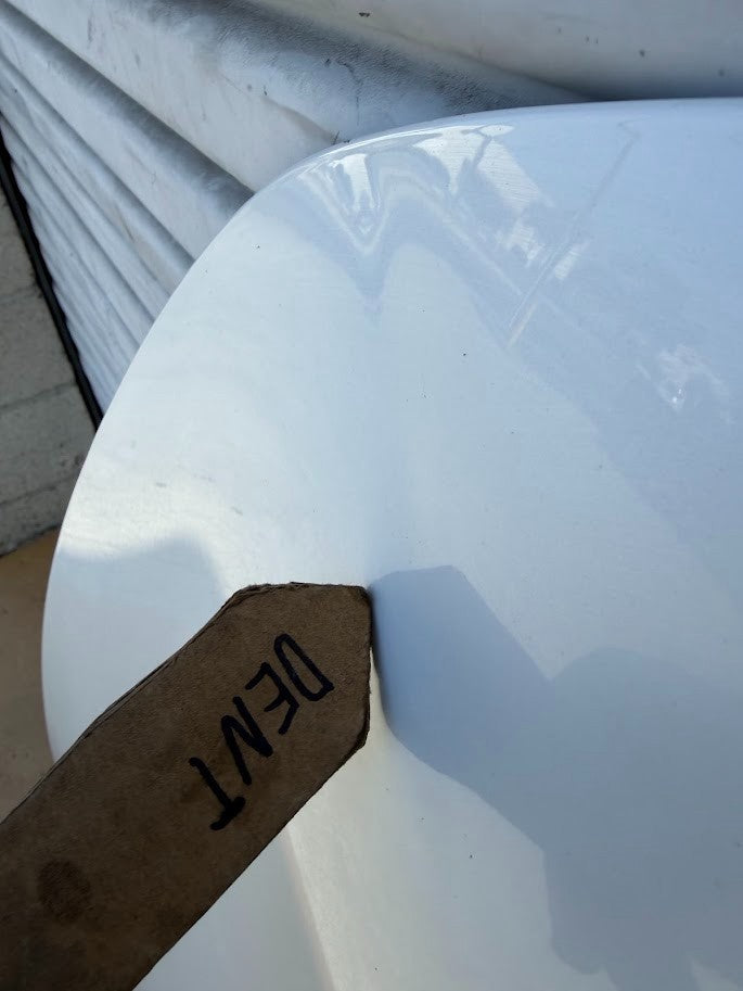✅2020-2023 Tesla Model Y Hood Bonnet Shell Panel White OEM 1493370 /dented