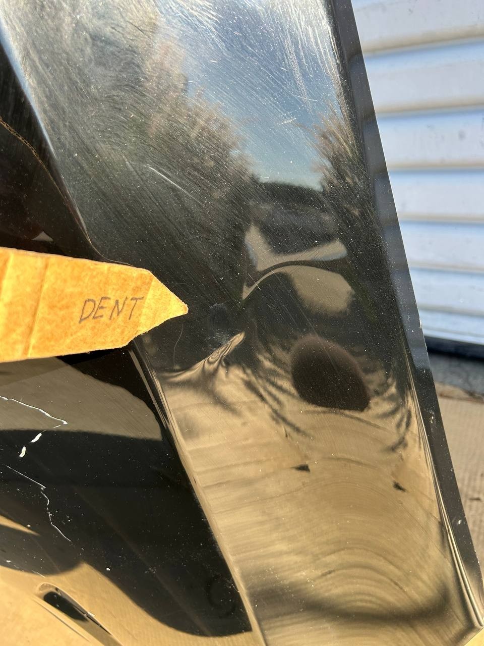 ✅2017-2024 Tesla Model Y Front Right Side Fender Black w/dent and scratches