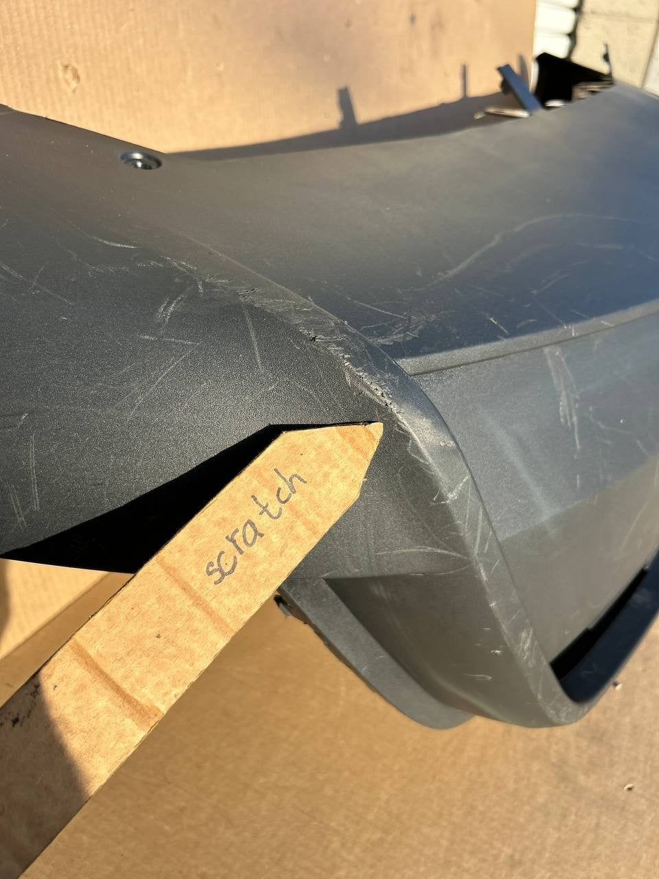✅ 2025 Tesla Model Y Rear Bumper Cover Lower Fascia Kit OEM 1036050035-A