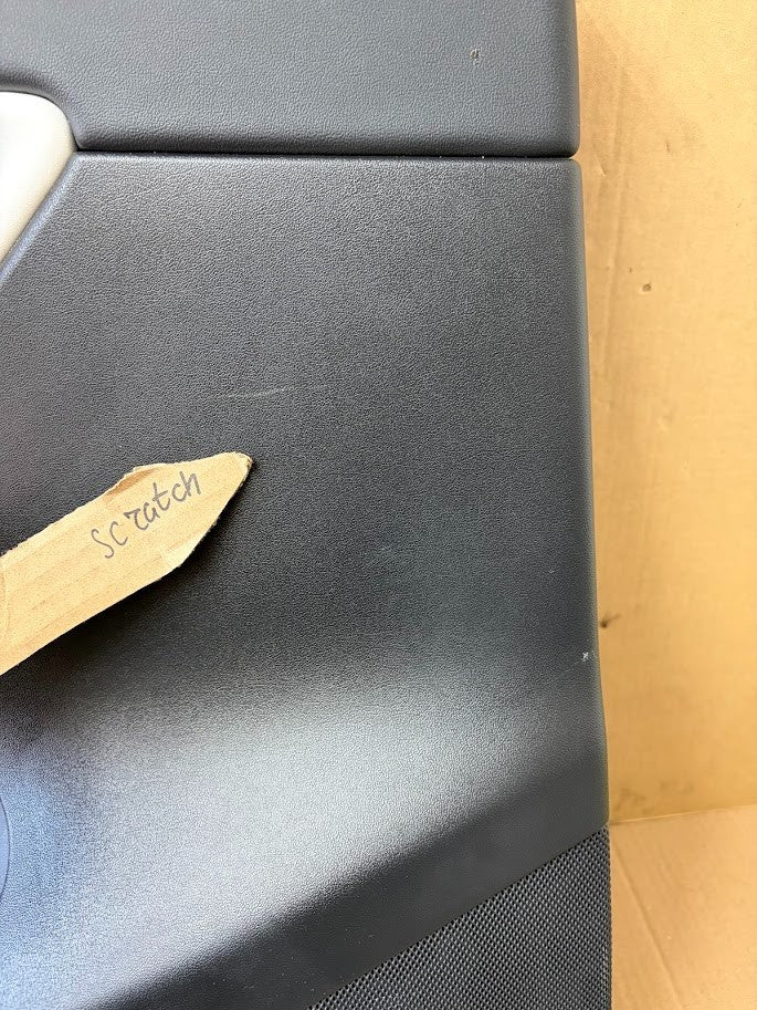 ✅2020-2024 Tesla Model Y Front Left Door Trim Panel Black/White 1498480-00-A