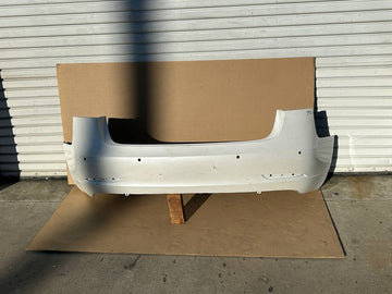 ✅ 2017-2023 Tesla Model 3 Rear Bumper Cover White w/ Sensor Holes /crack