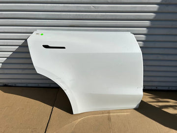 ✅2020-2023 Tesla Model Y Rear Right Door Shell Skin White OEM w/dent