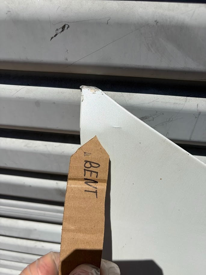 ✅2017-2023 Tesla Model 3 Hood Bonnet Shell Panel Cover White OEM /dented