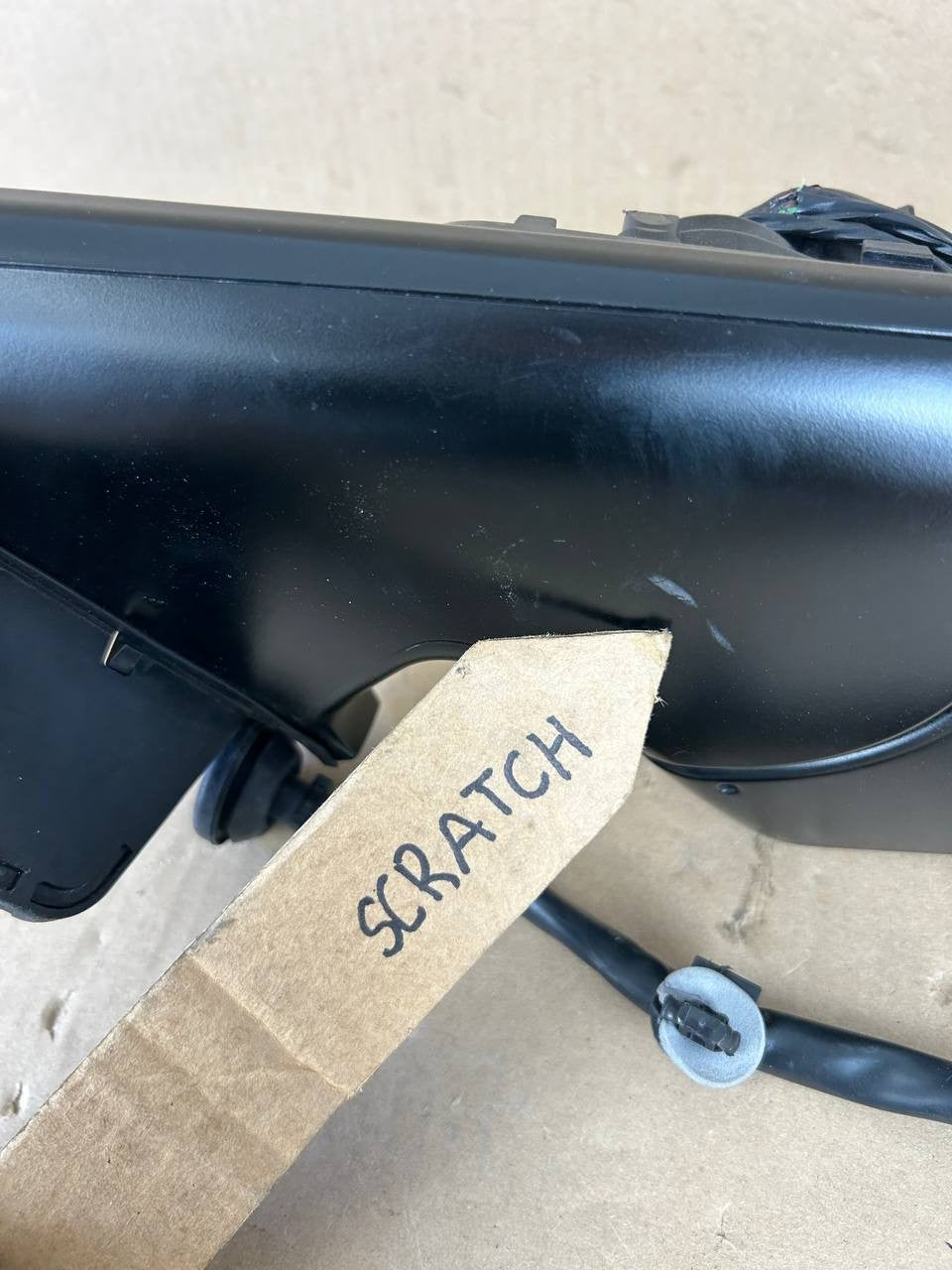 ✅ 2020-2024 Tesla Model Y Left driver LH View Door Mirror 1594111-00-D /scratch