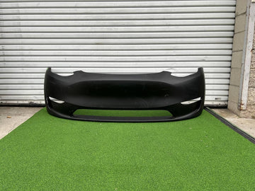 ✅NEW! 20-23 Tesla Model Y Front Bumper Cover No Sensors Unpaited w/scratches