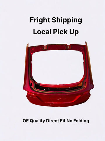 ✅ 2021+ OEM Tesla Model X Rear Tailgate Liftgate Trunk Hatch Lid Red
