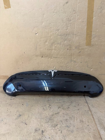 ✅12-15 Tesla Model S Front Bumper Upper Grille Sensors 1023312-00-A/dented