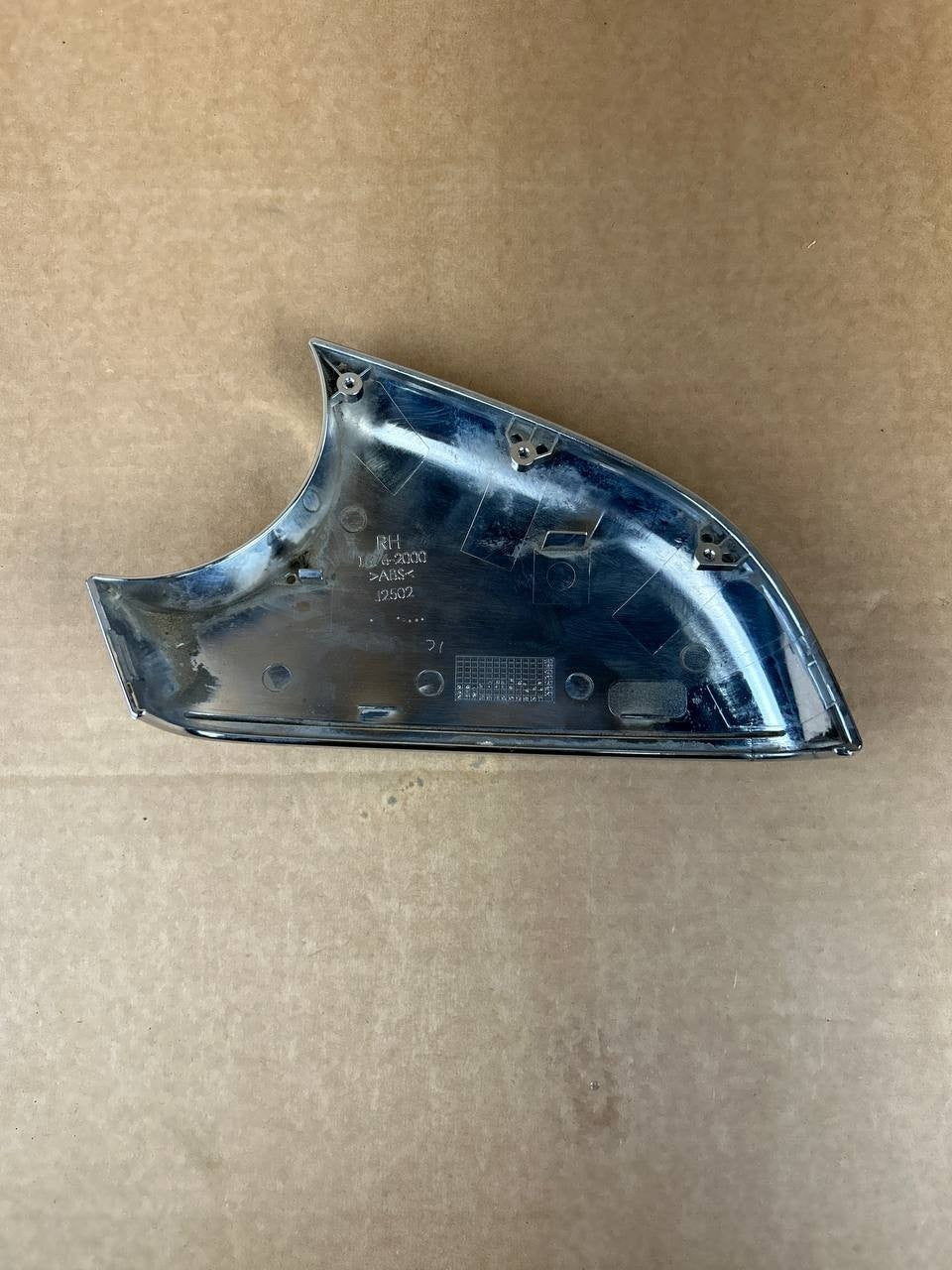 ✅ Tesla Model 3 Right RH Door Mirror Chrome Trim 1676-2000