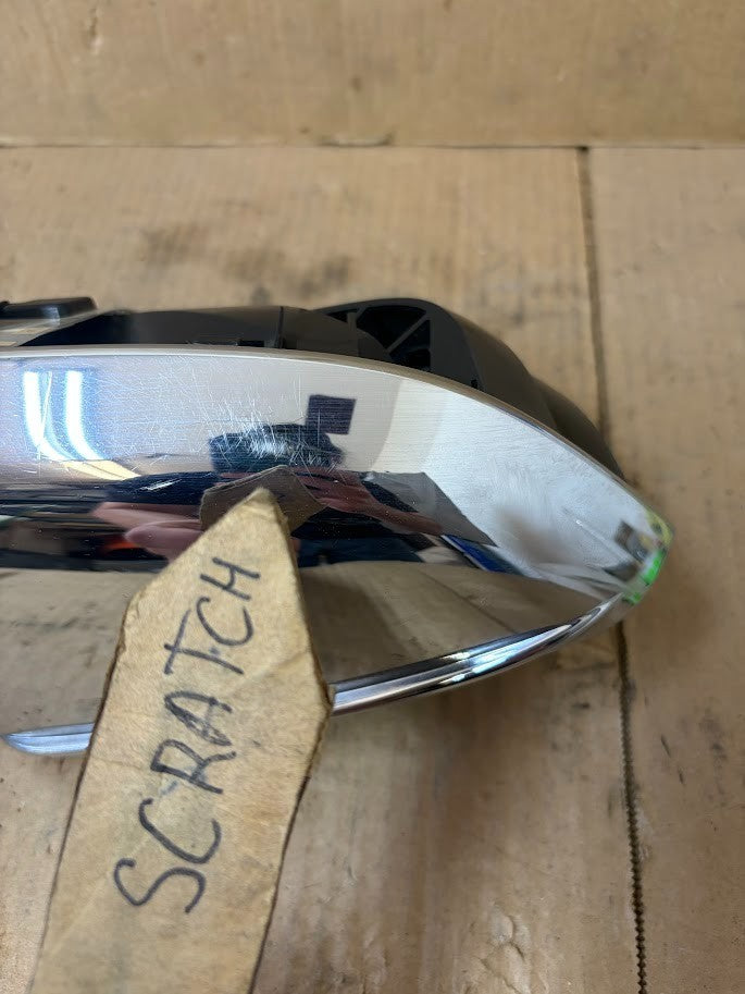 ✅12-16 Tesla Model S Front Left Rear View Door Mirror 6005864-00-E /scratched