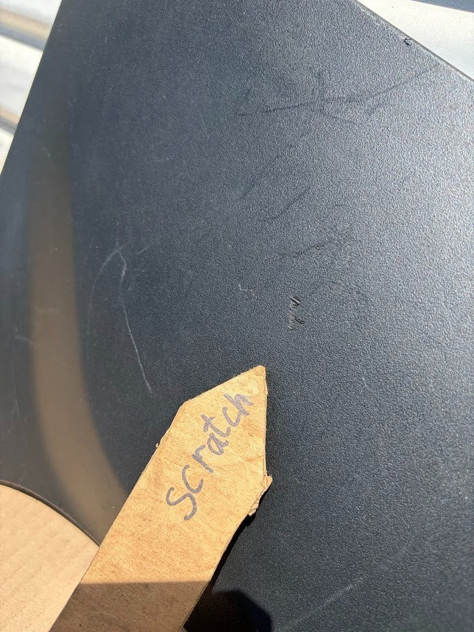 ✅16-27 Tesla Model X Rear Underhood Back Panel Trim 1036240-00-E /scratched