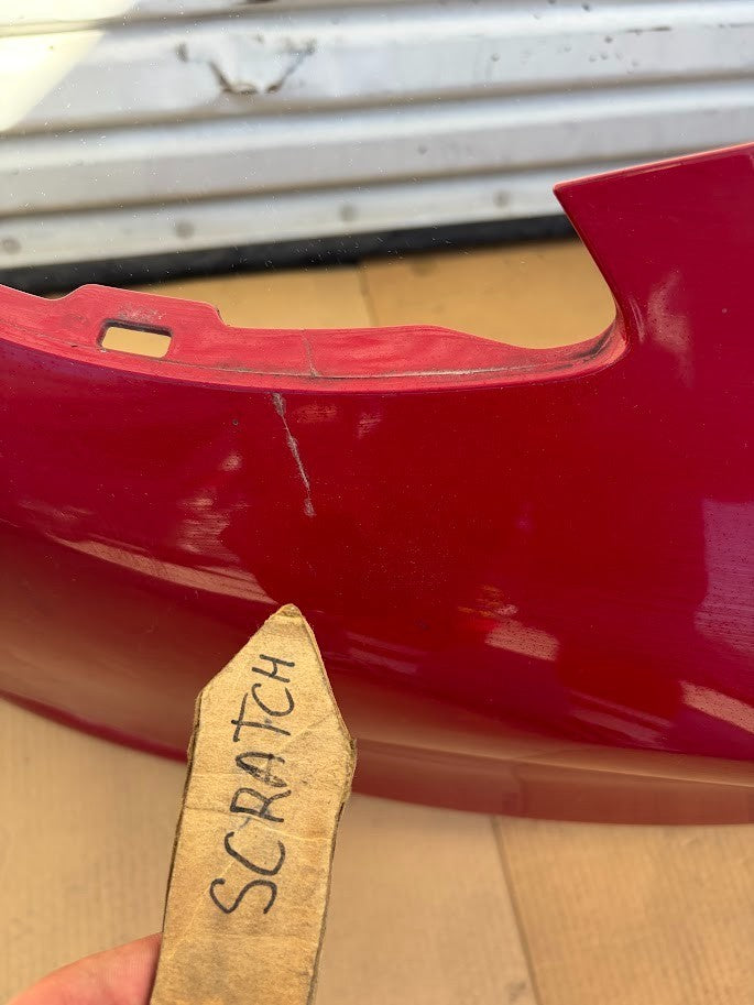 ✅Tesla Model Y Front Bumper Cover w/Sensor Red in Protection Film1493736/scratch