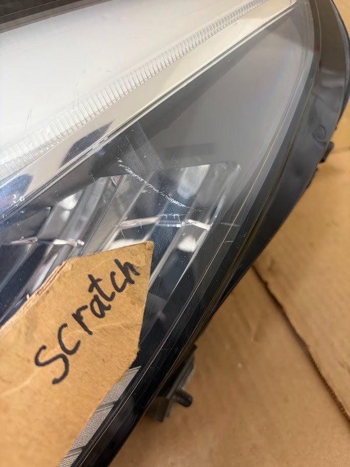 ✅ 17-23 Tesla Model 3 Genuine Right Side LED Headlight 1077371-00-J /scrached
