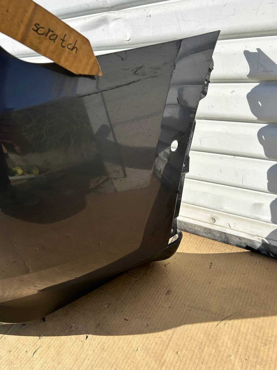 ✅ 20-23 Tesla Model Y Rear Bumper Cover W/ Lower Valance Gray OEM 1540124-01-A