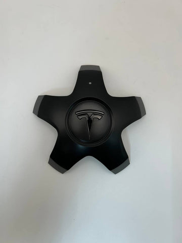 ✅NEW! 21+ TESLA Model X Wheel Rim Center Matte Black Hub Cover Cap 1420238-00-A