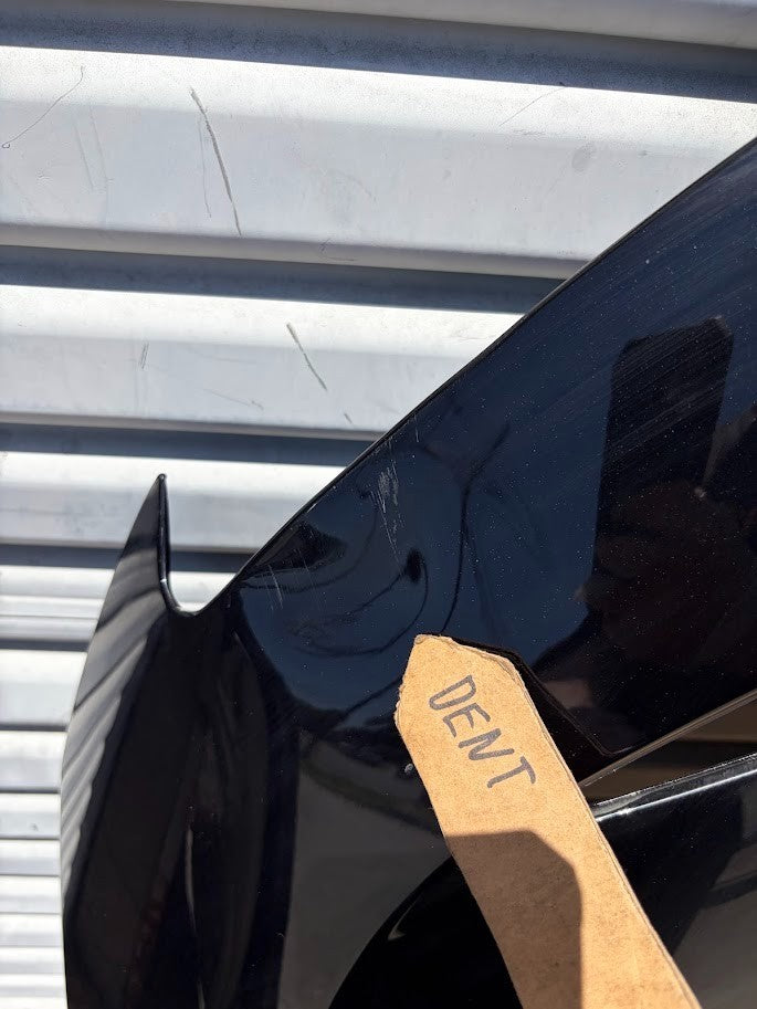 ✅ Lucid Air Front Hood Bonnet Shell Panel Black /dented
