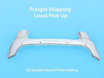✅ 20-22 Tesla Model Y Rear Bumper Cover White w/Sensor Holes