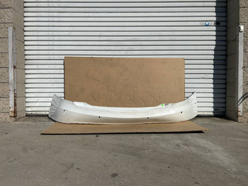 ✅ 2012-2015 Tesla Model S Rear Bumper White OEM /broken