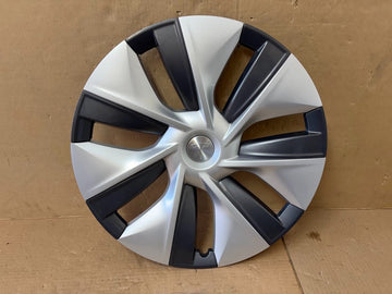 ✅ 20-24 Tesla Model Y Gemini Wheel Cover Hubcap 19" 1044235-00-C
