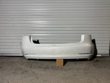 ✅2021-2023 Tesla Model 3 Rear Bumper Cover White No Sensor /damaged