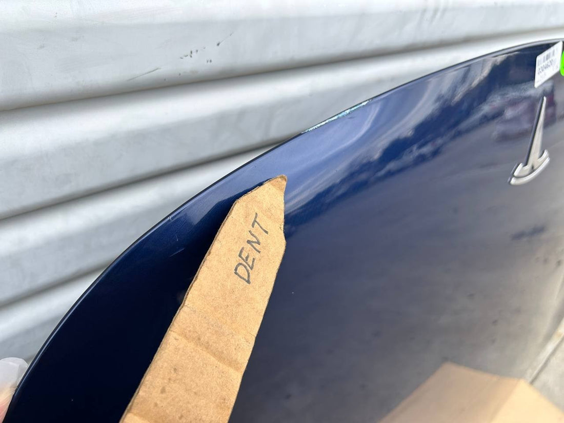 ✅2020-2023 Tesla Model Y Hood Blue OEM w/dent