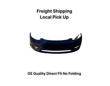 ✅20-24 Tesla Model Y Front Bumper Cover with Sensor Holes Blue 1493736 /dented
