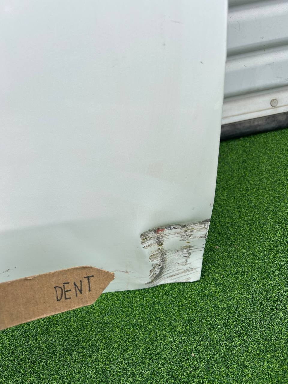 ✅2020-2024 Tesla Model Y Front Right Side Door Shell White OEM w/dent