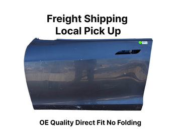 ✅2012-2020 Tesla Model S OEM Front Right Side Door Shell Panel Gray /scratched