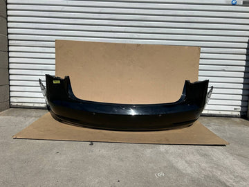 ✅2017-2021 Tesla Model 3 Rear Bumper Cover Blue w/scratches