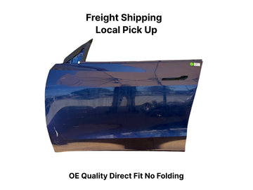 ✅2020-2027 Tesla Model Y Left Front Side Door Shell Blue OEM 1505460 /dented