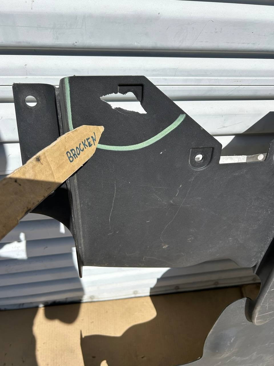 ✅ 22-25 Lucid Air Rear Underbody Splash Shield Bumper Diffuser P11-E76100-01