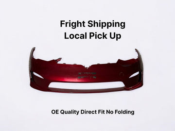 ✅ 2021+ Tesla Model S Front Bumper Cover Red 1750101 /damaged