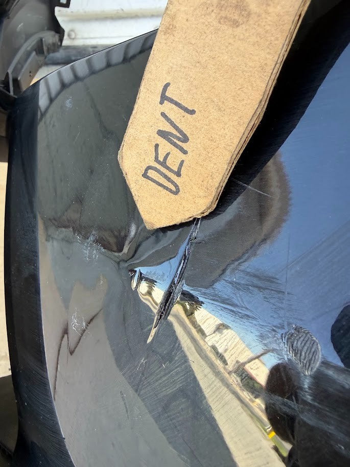 ✅ 25+ Tesla Model Y Juniper Front Bunper Fascia Black 1993051 /dented