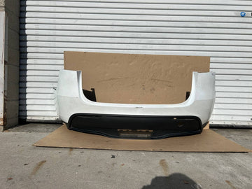 ✅22-24 Tesla Model Y Rear Bumper Cover White No Sensors 1493735-TX-A w/scratches